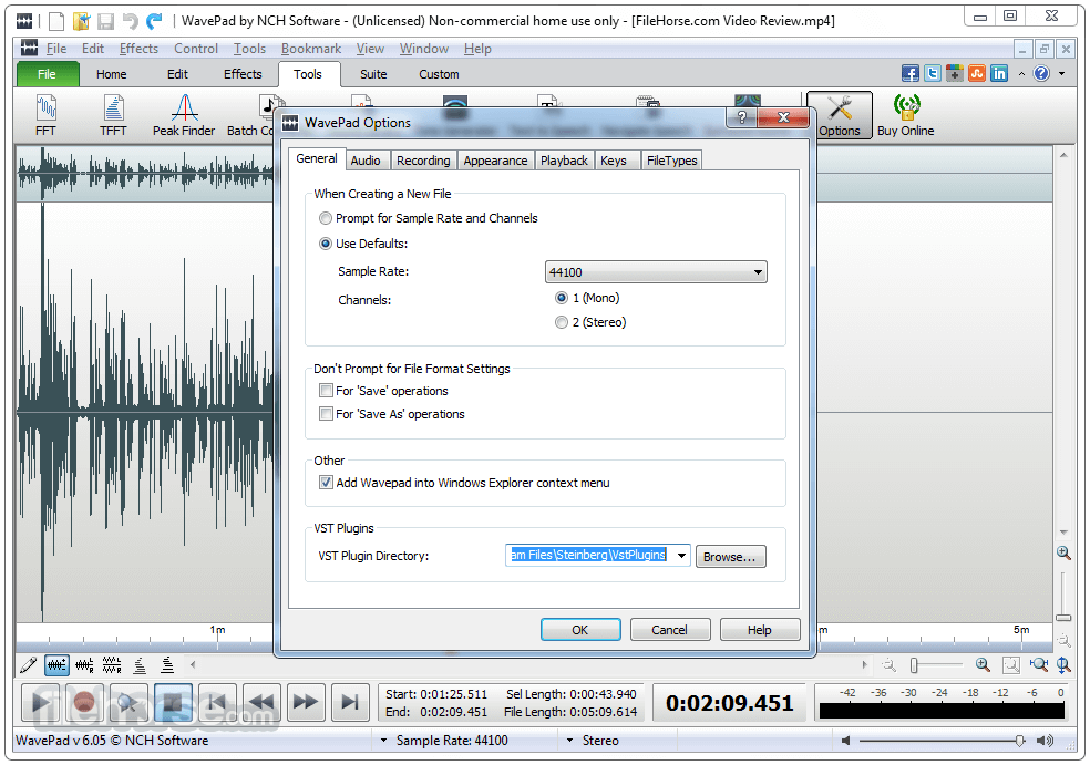 Wavepad Audio Editing Software Free Mac